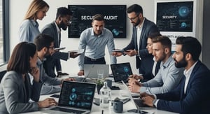 IT security audit meeting