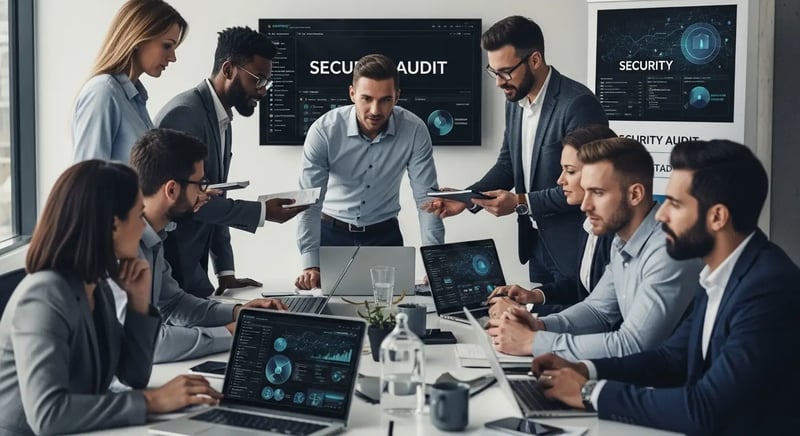 IT security audit meeting