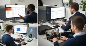 cybersecurity solutions office team