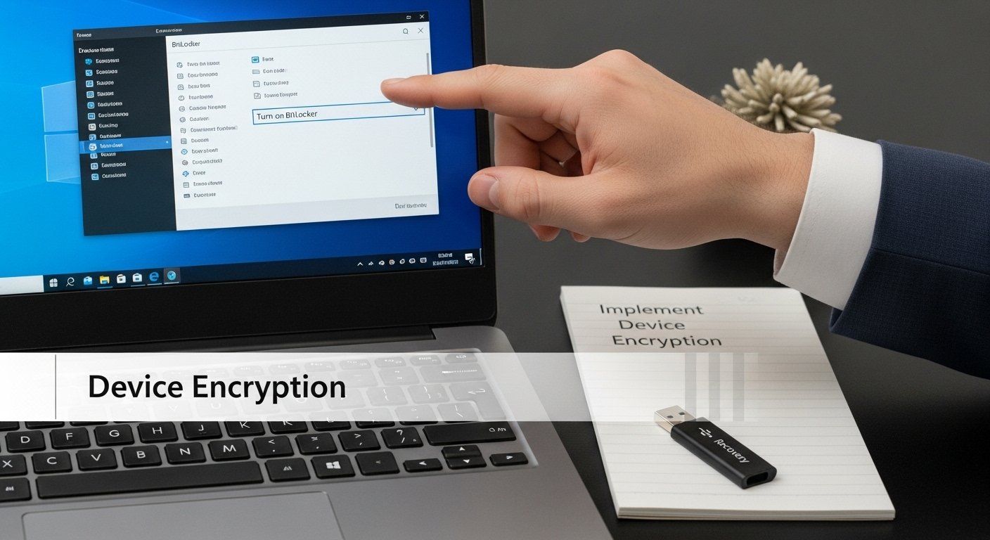 laptop encryption demonstration