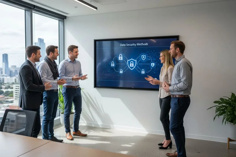 data security methods business