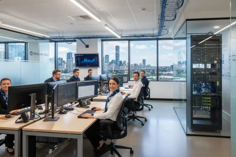 Enterprise Ethernet Brisbane office