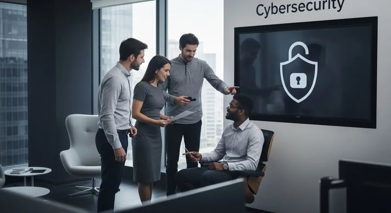 cybersecurity business team