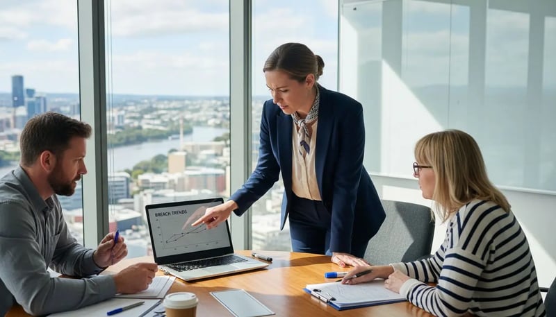 Queensland SME team reviews cybersecurity breach report