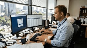 IT manager configuring network access control