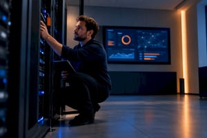 Secure business infrastructure monitoring environment