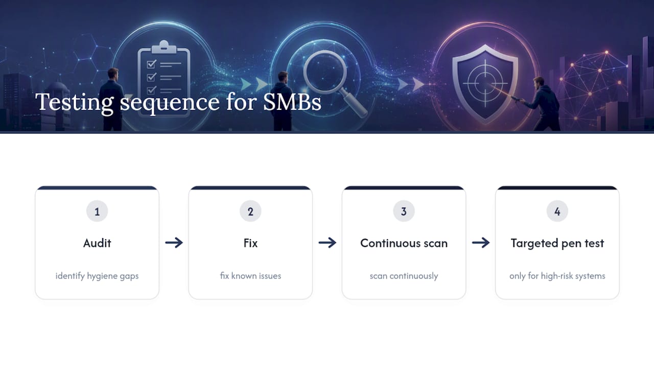 Our take on where SMBs get this wrong — overview diagram