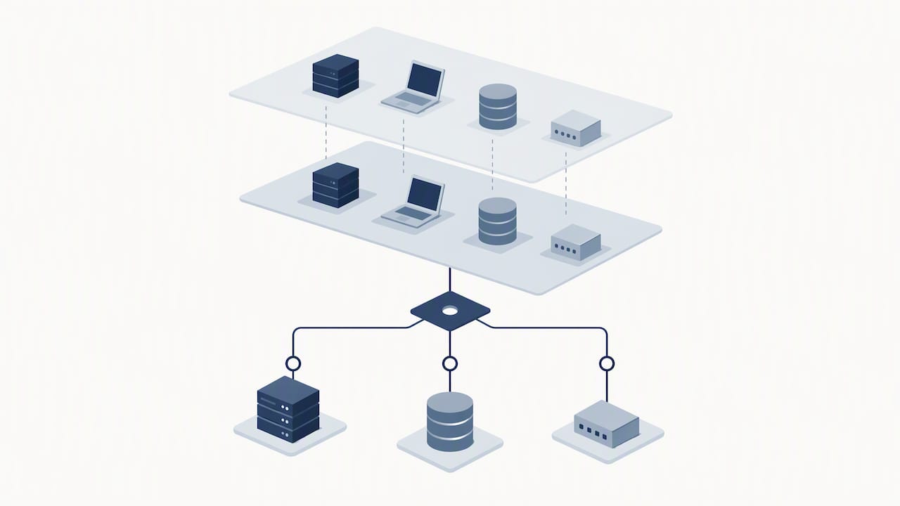Illustration of an IT discovery audit