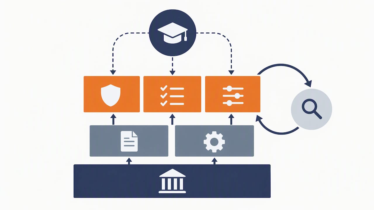 Layers of a small business compliance system