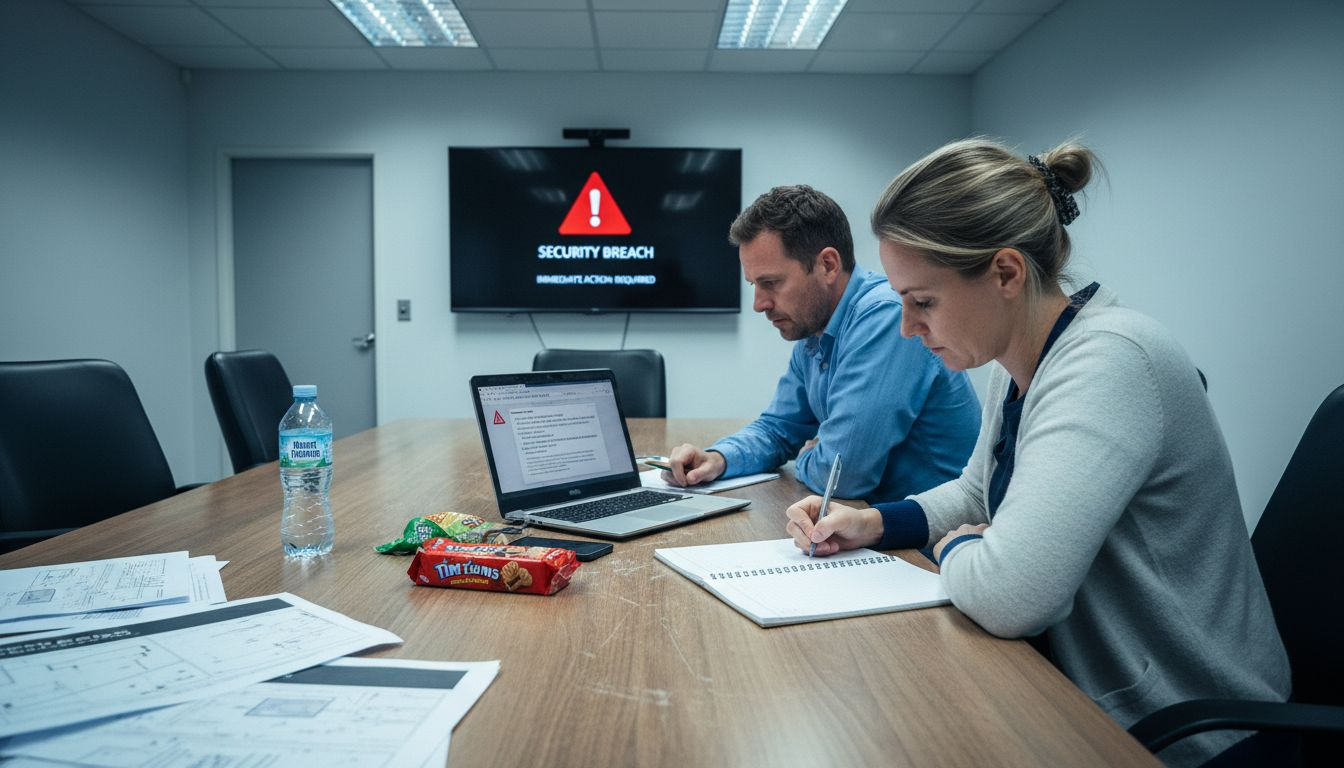 Brisbane workers responding to security incident