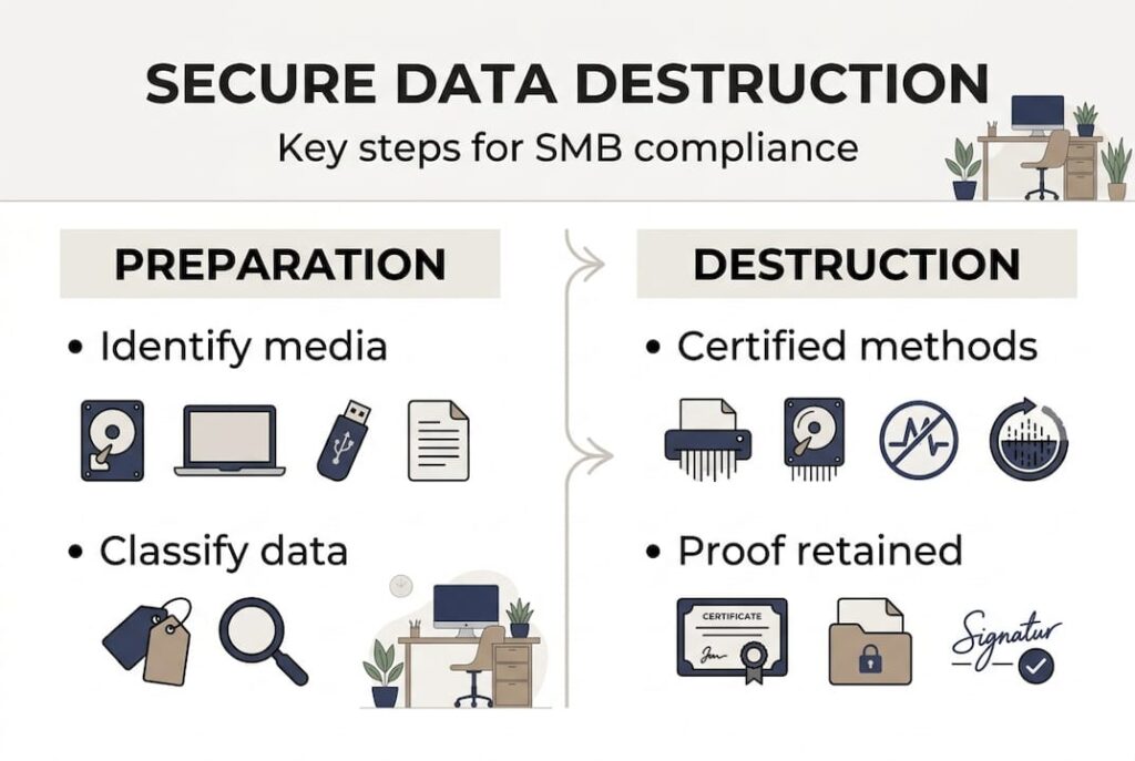 Secure data destruction: protect your SMB and stay compliant - IT Start